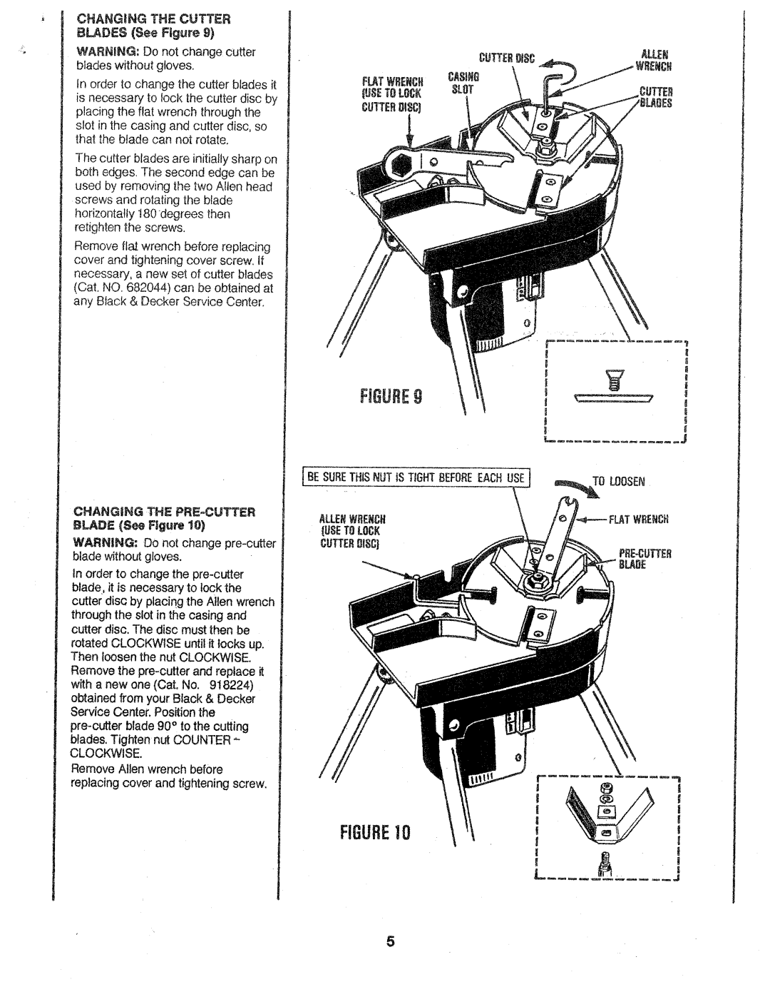 Black & Decker 8501 Type 2 manual 