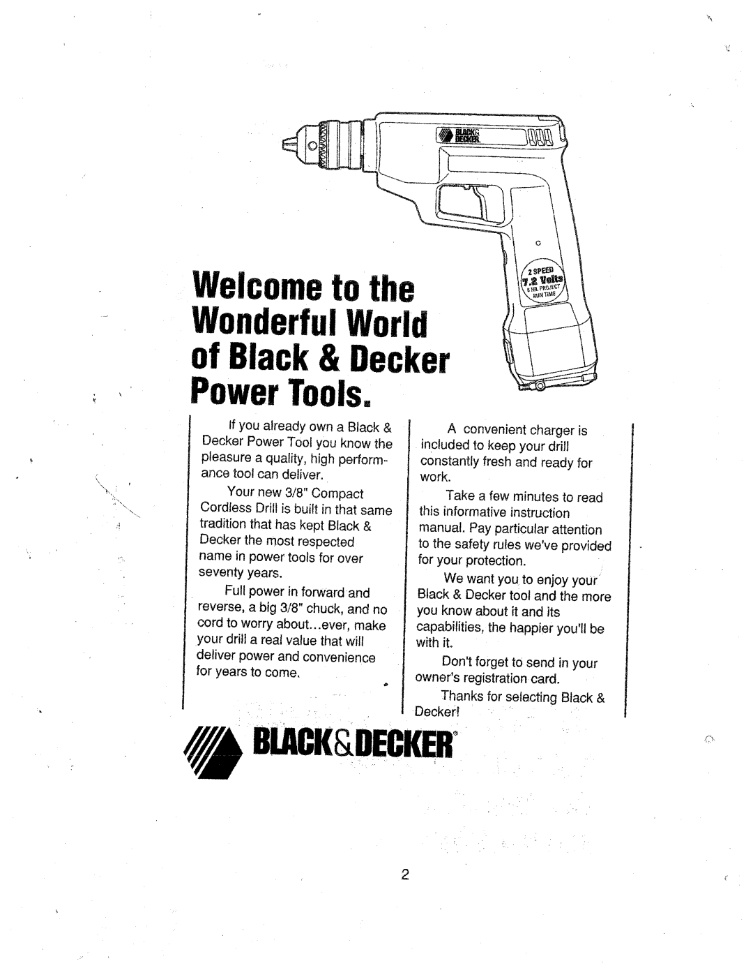 Black & Decker 9013 manual 