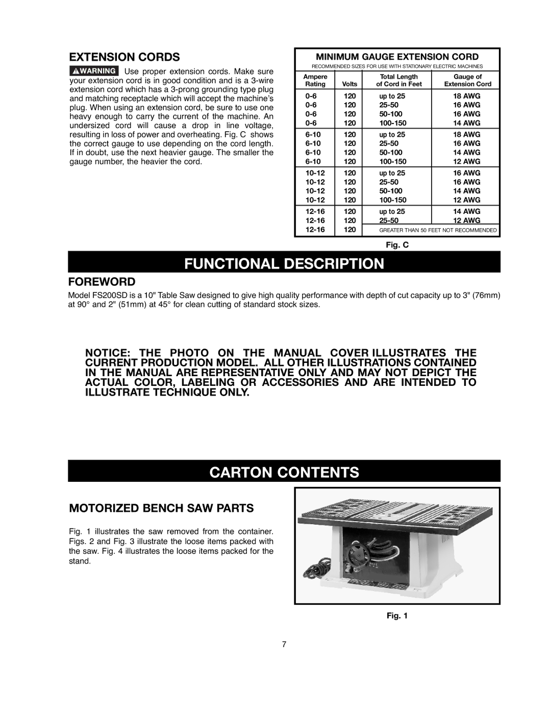 Black & Decker 90521029 instruction manual Functional Description, Carton Contents 