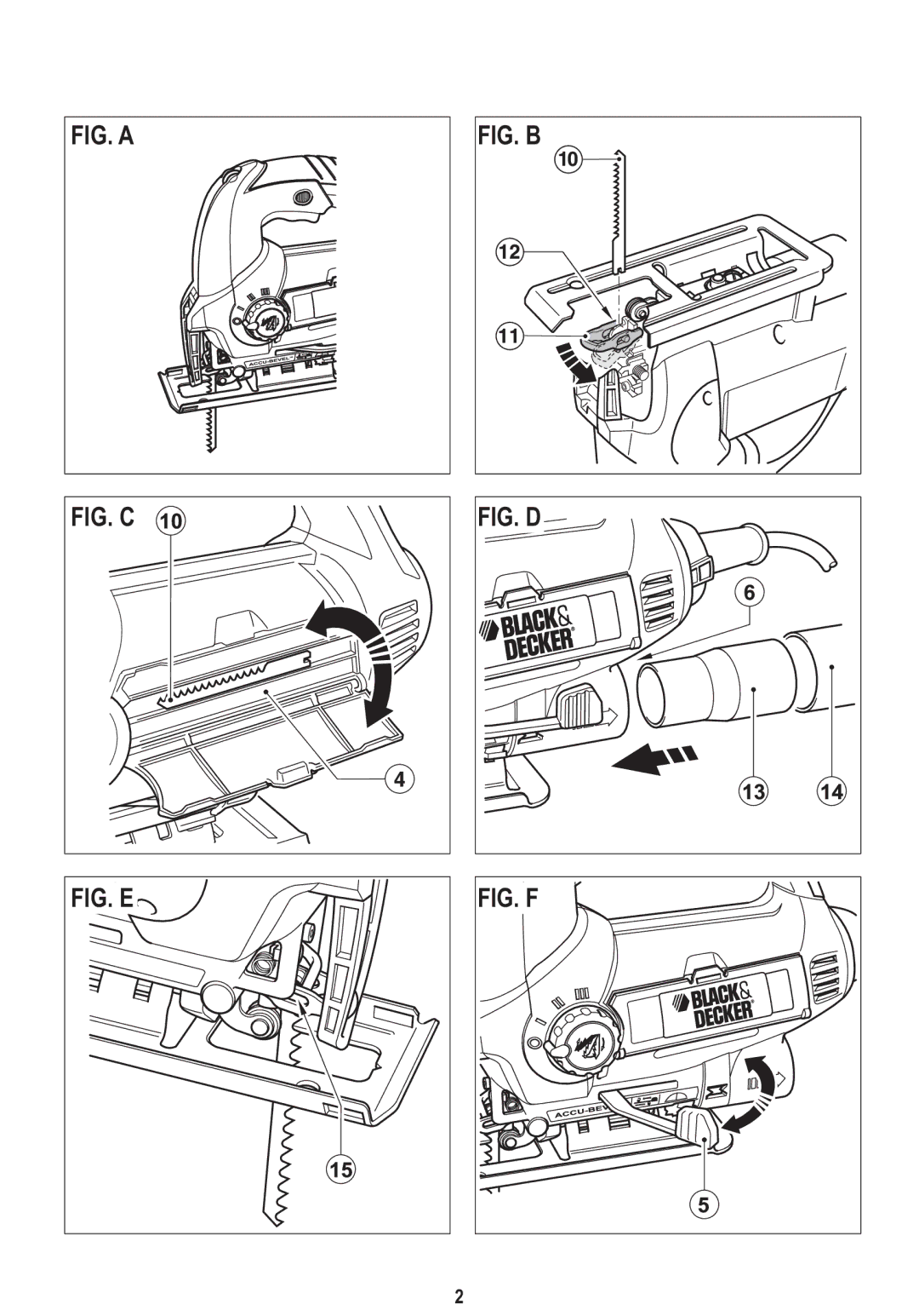 Black & Decker 90557135, KS650K instruction manual FIG. a 