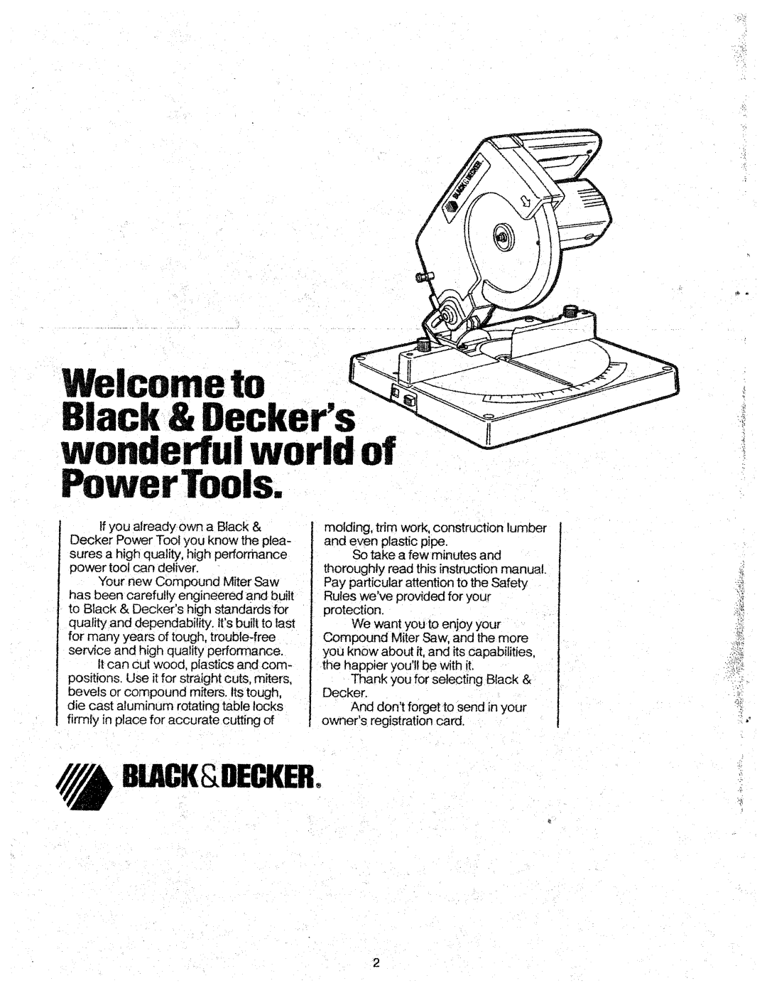 Black & Decker 9425 manual 