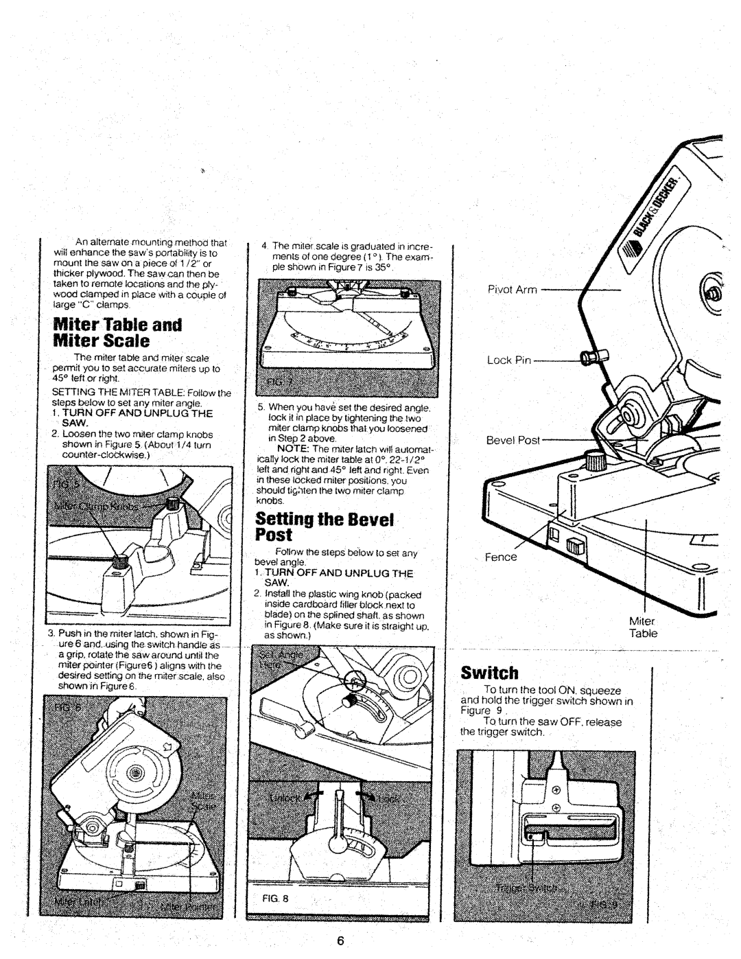 Black & Decker 9425 manual 