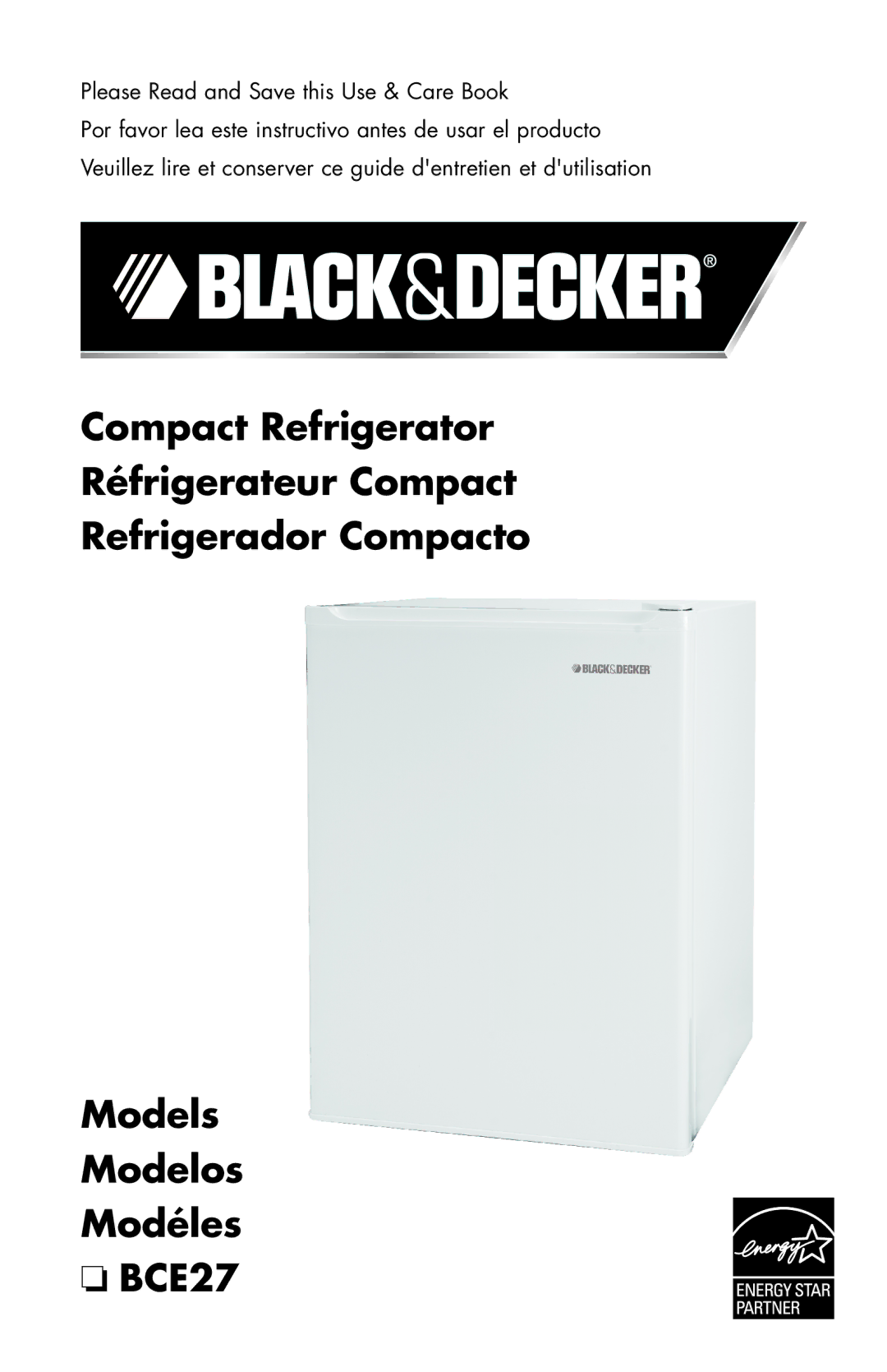 Black & Decker BCE27 manual 