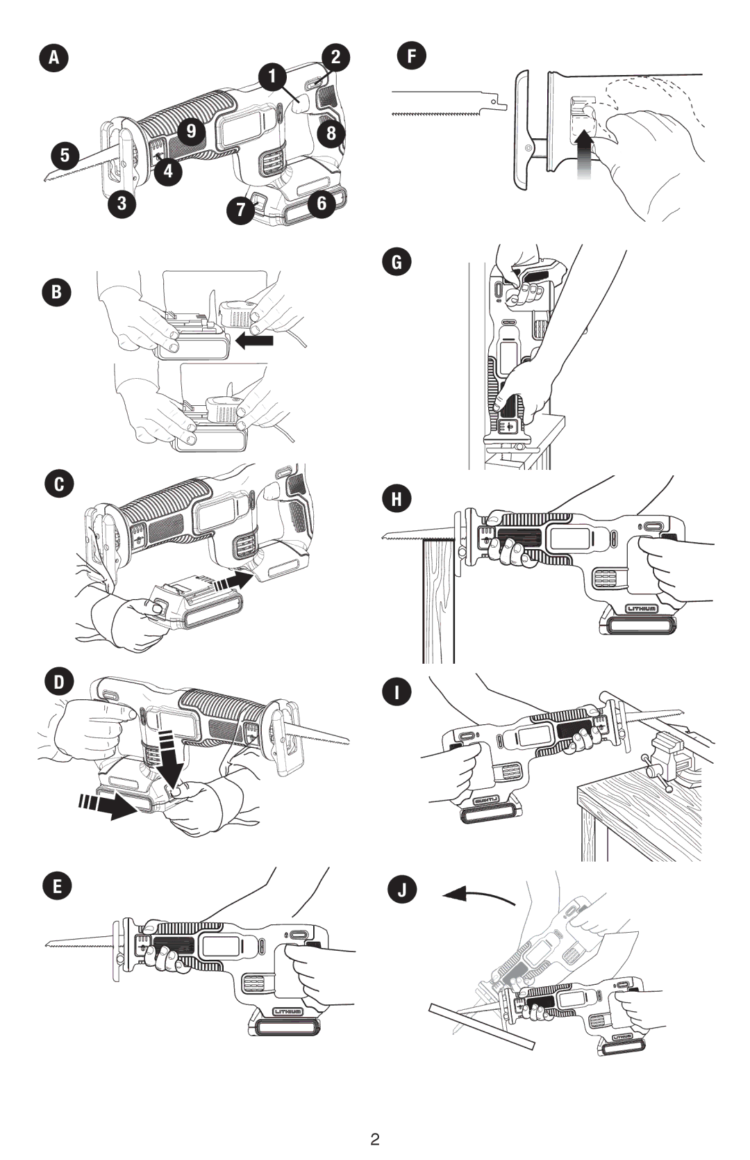 Black & Decker BDCD2204KIT instruction manual 