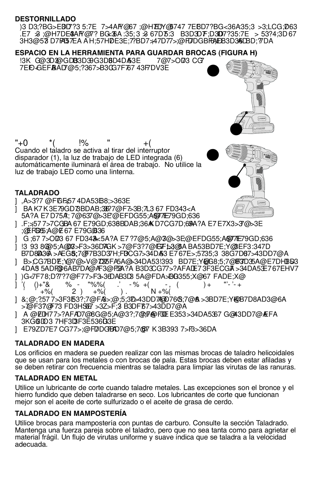 Black & Decker BDCD220IA-1 Destornillado, Espacio EN LA Herramienta Para Guardar Brocas Figura H, Taladrado 