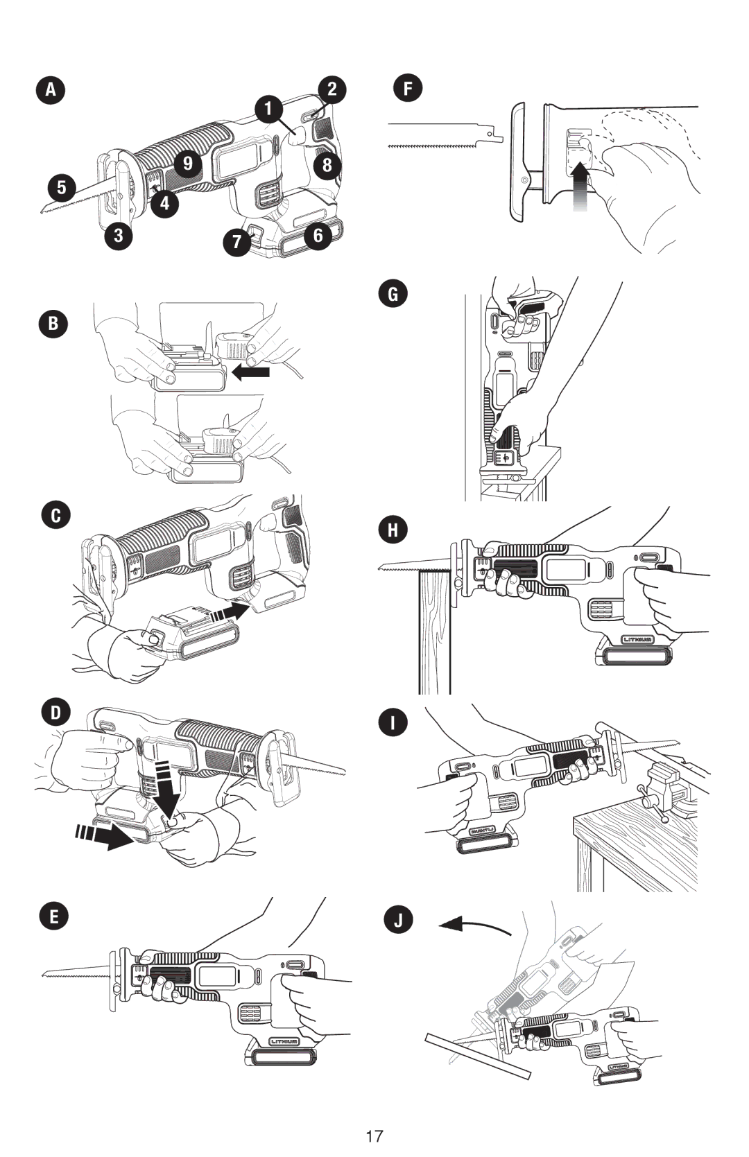 Black & Decker BDCR20B instruction manual 