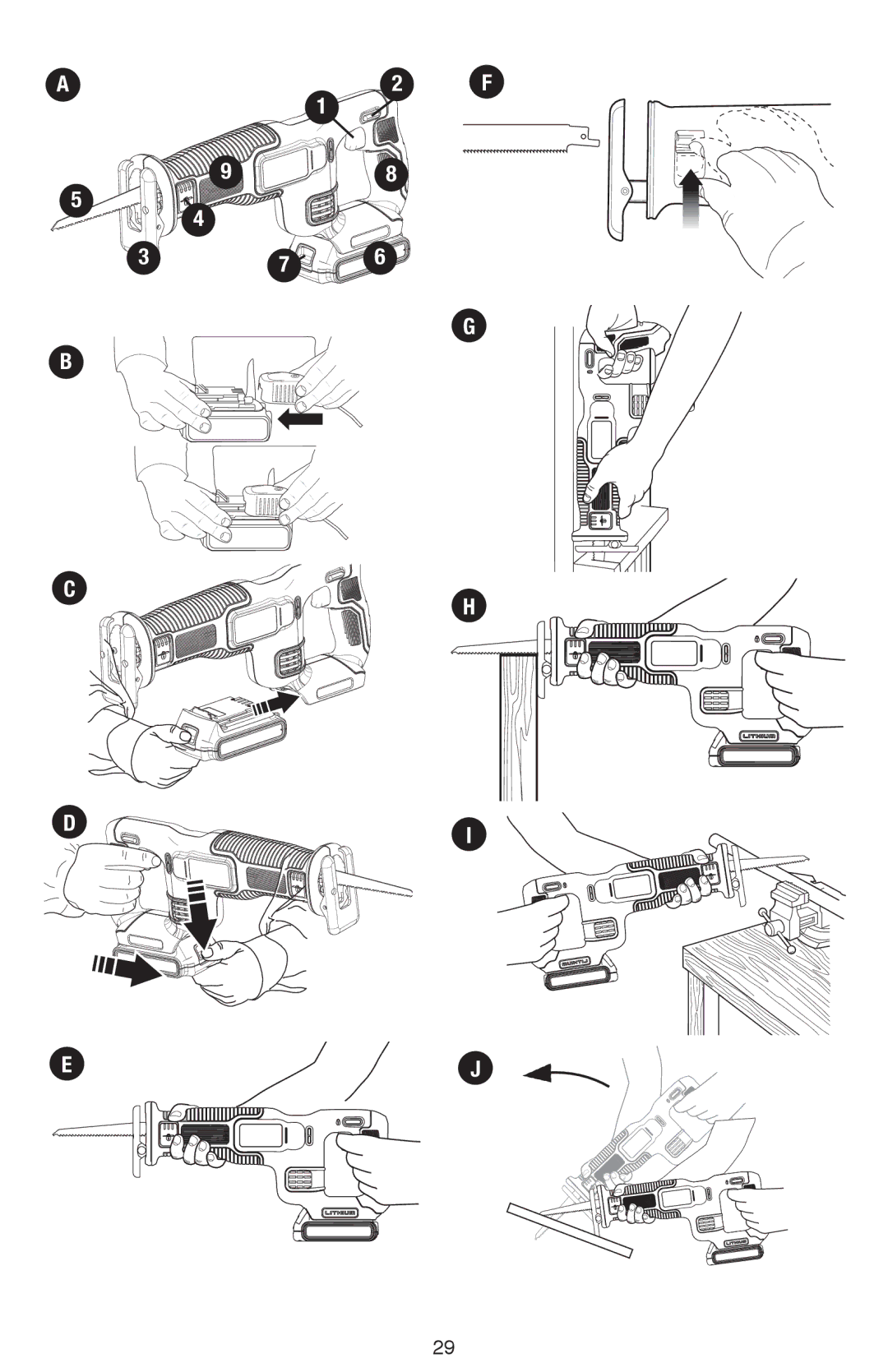 Black & Decker BDCR20B instruction manual 