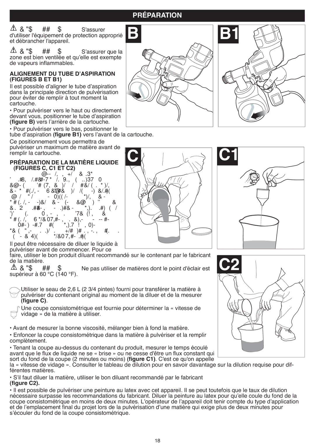 Black & Decker BDPH200B instruction manual Préparation, Débrancher lappareil, Alignement DU Tube DʼASPIRATION 