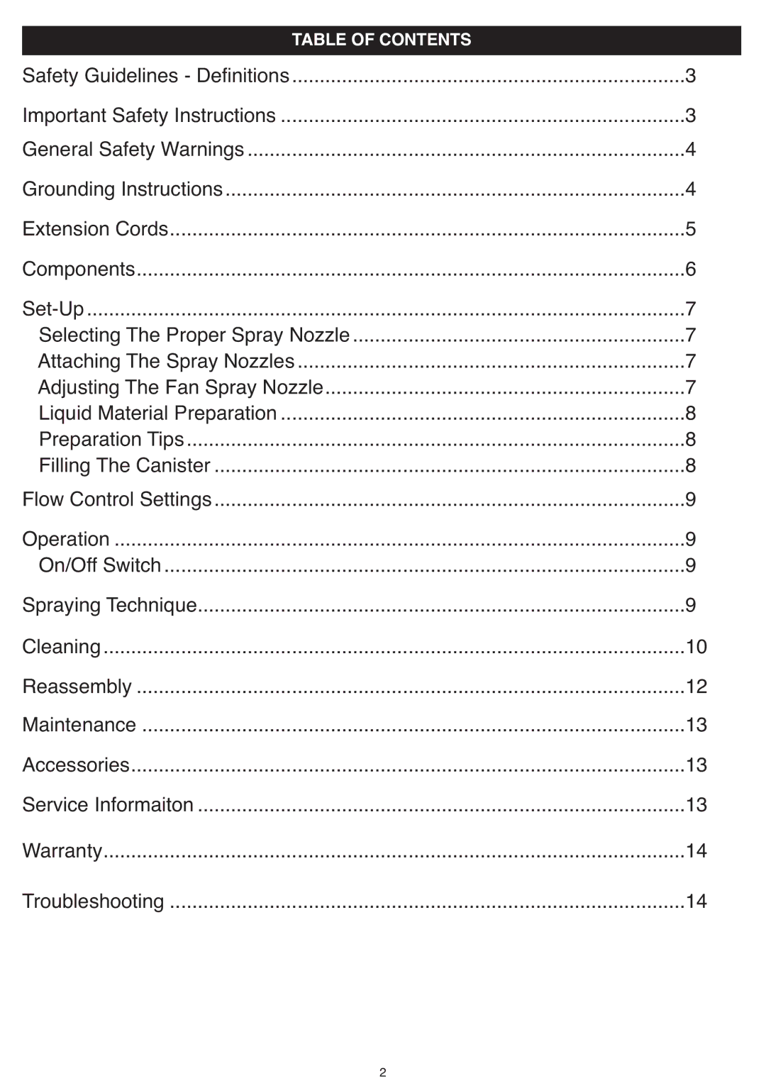 Black & Decker BDPS200 instruction manual On/Off Switch 