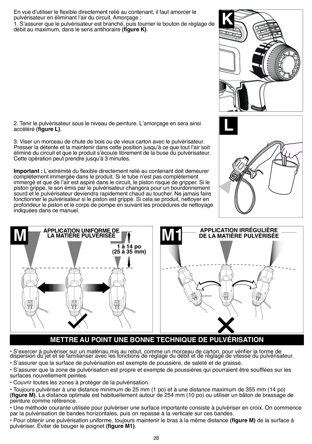 Black & Decker BDPS400K, BDPS600K Mettre AU Point UNE Bonne Technique DE PUL Risation, AP Plicat Ionun Iforme DE 