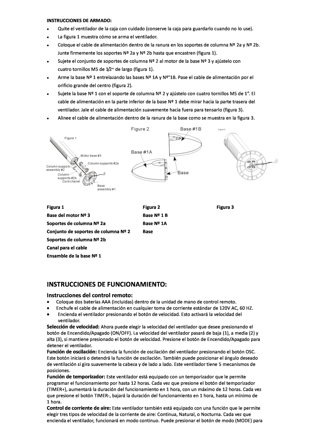 Black & Decker BDTF4200R instruction manual Instrucciones del control remoto, Instrucciones De Funcionamiento 