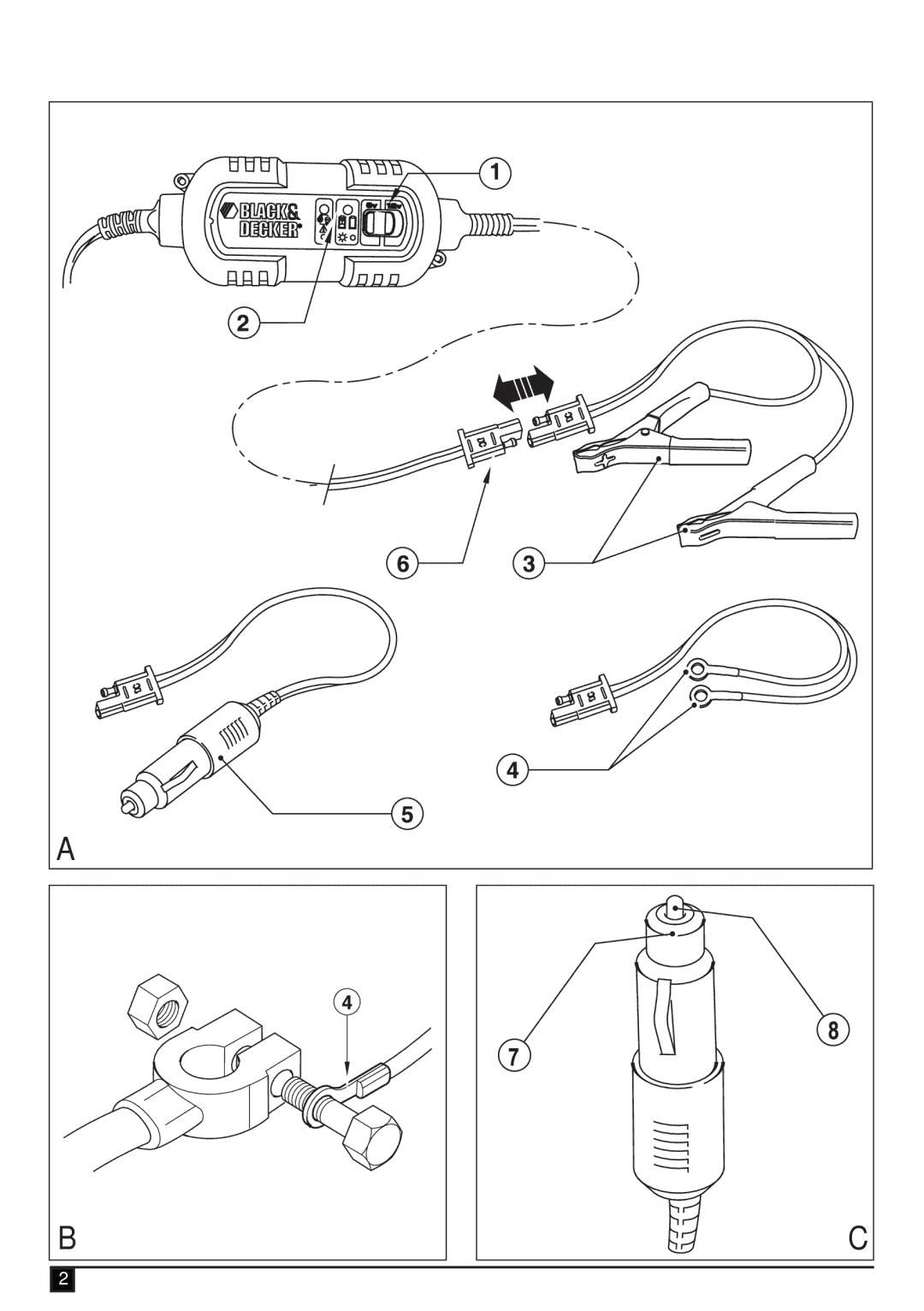 Black & Decker BDV090 manual 