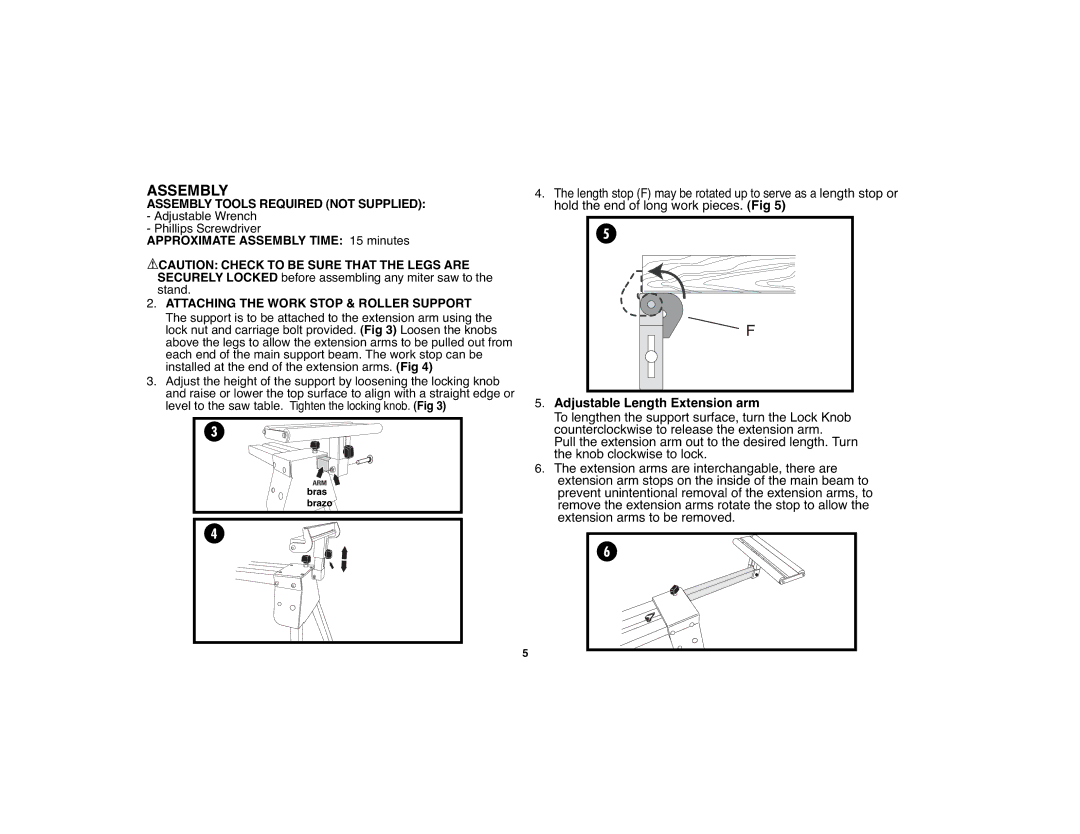 Black & Decker BDWS100 instruction manual Assembly Tools Required not Supplied, Approximate Assembly Time 15 minutes 