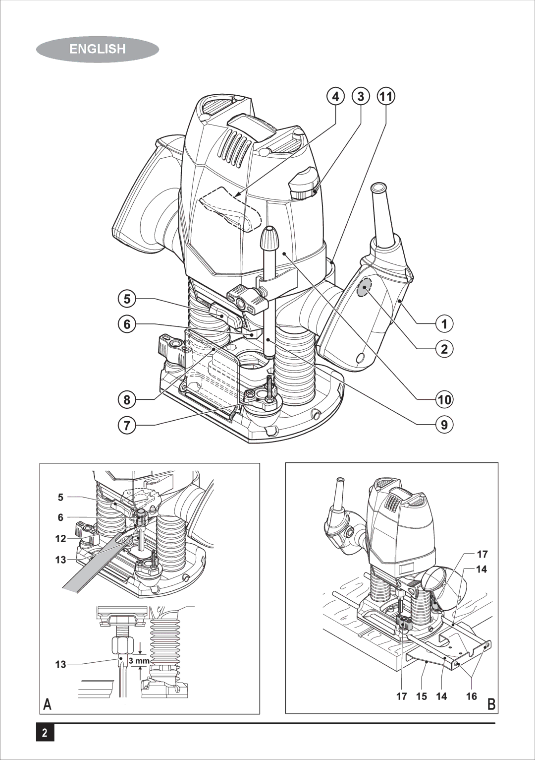 Black & Decker BPRR1200 manual English 