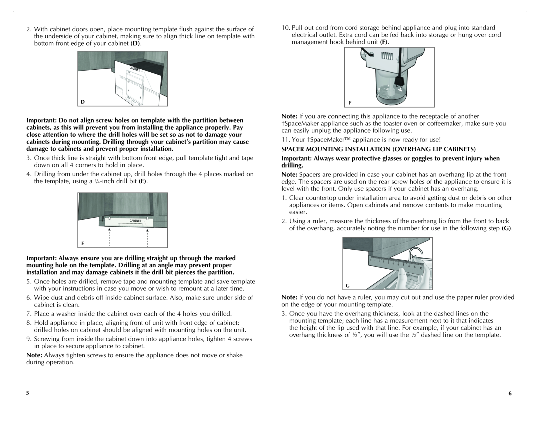 Black & Decker CG800C manual 