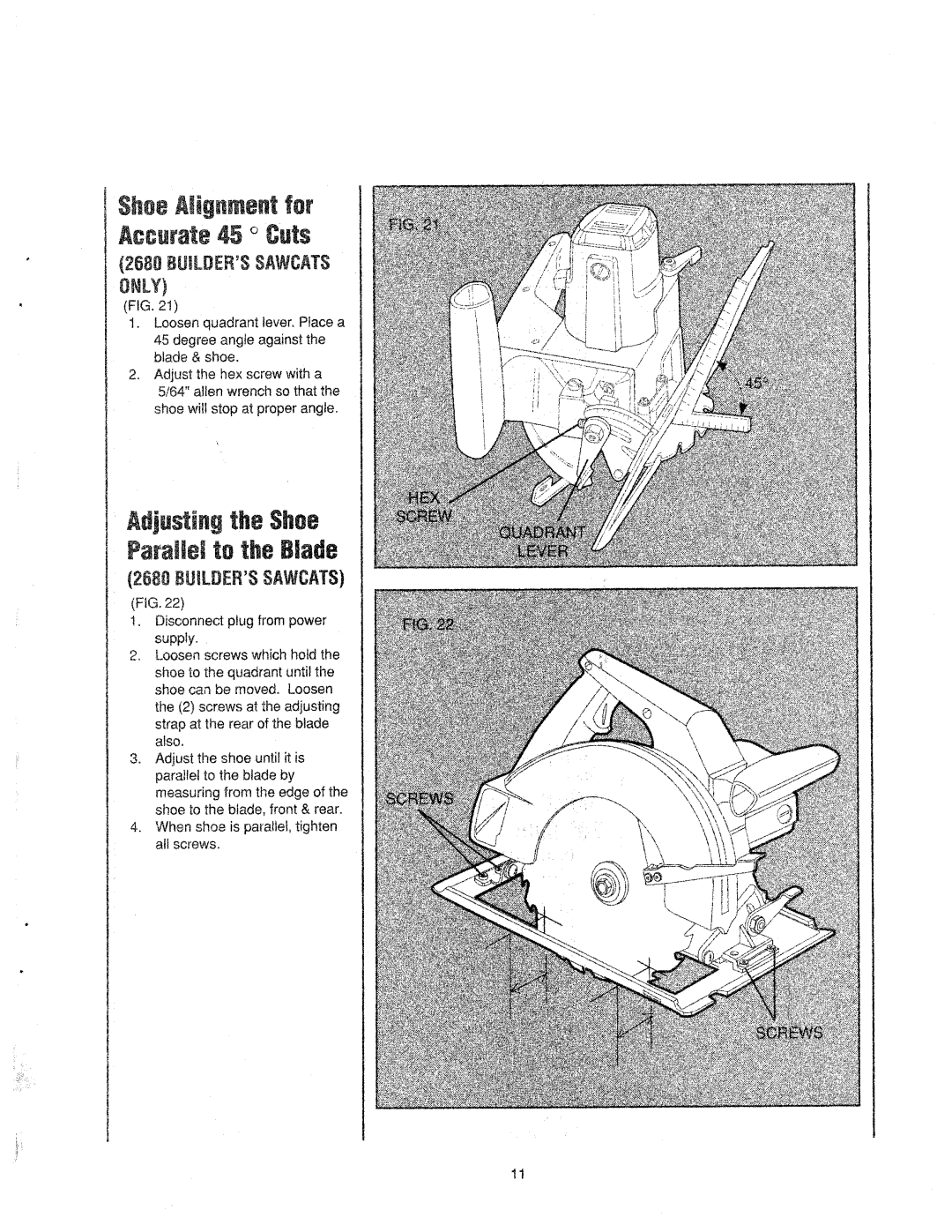 Black & Decker Circular Saws manual 