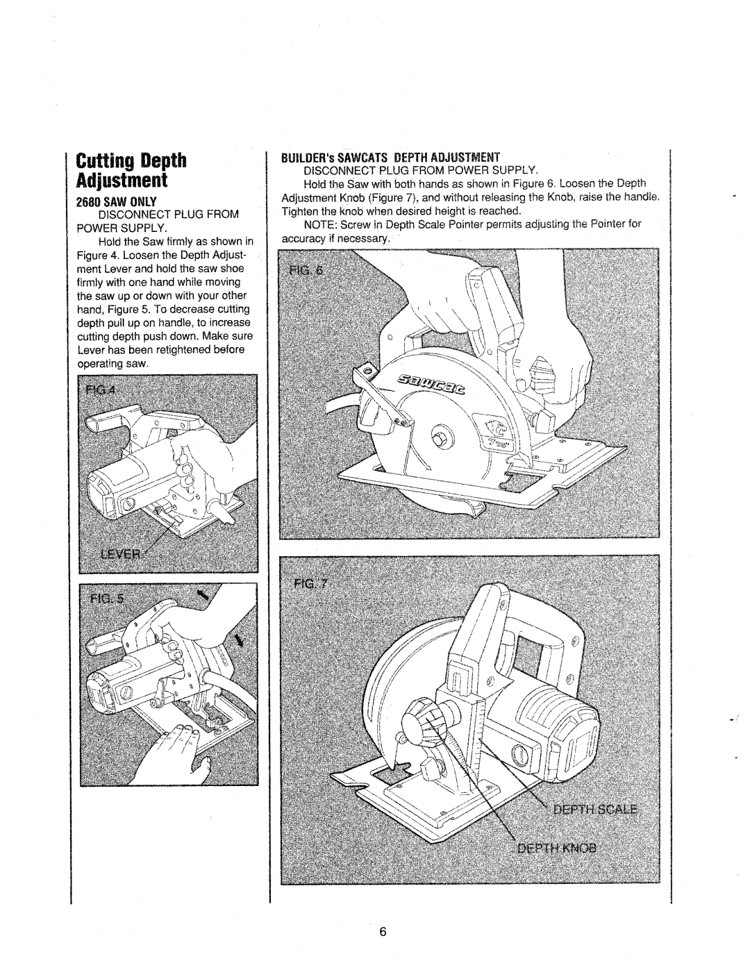 Black & Decker Circular Saws manual 