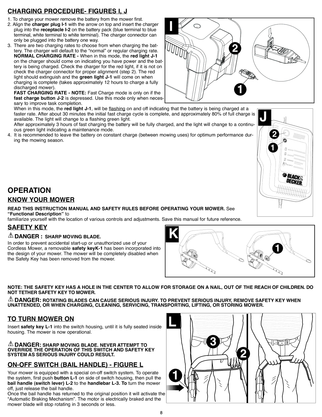 Black & Decker CM1936ZF2 instruction manual Operation 