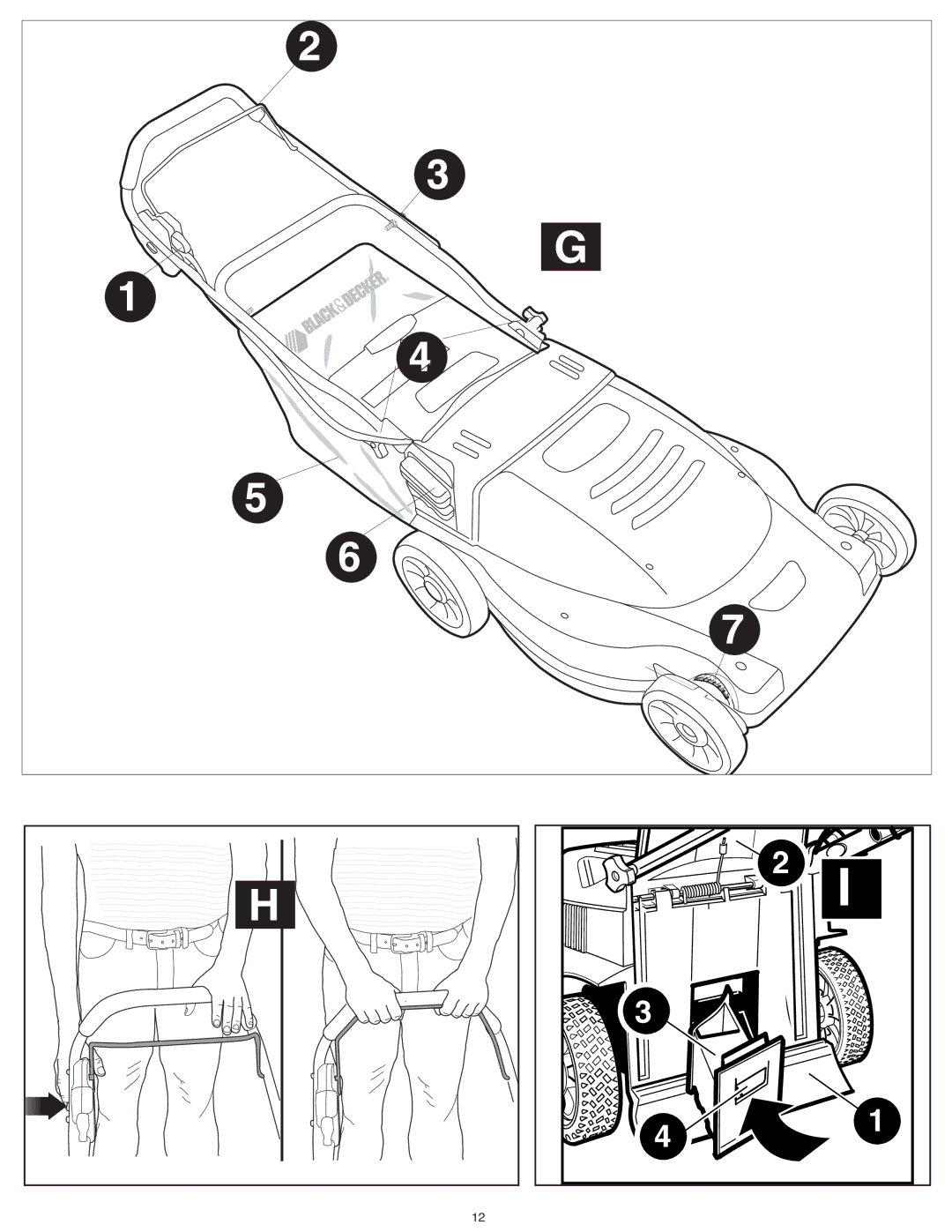 Black & Decker CMM1200 instruction manual 