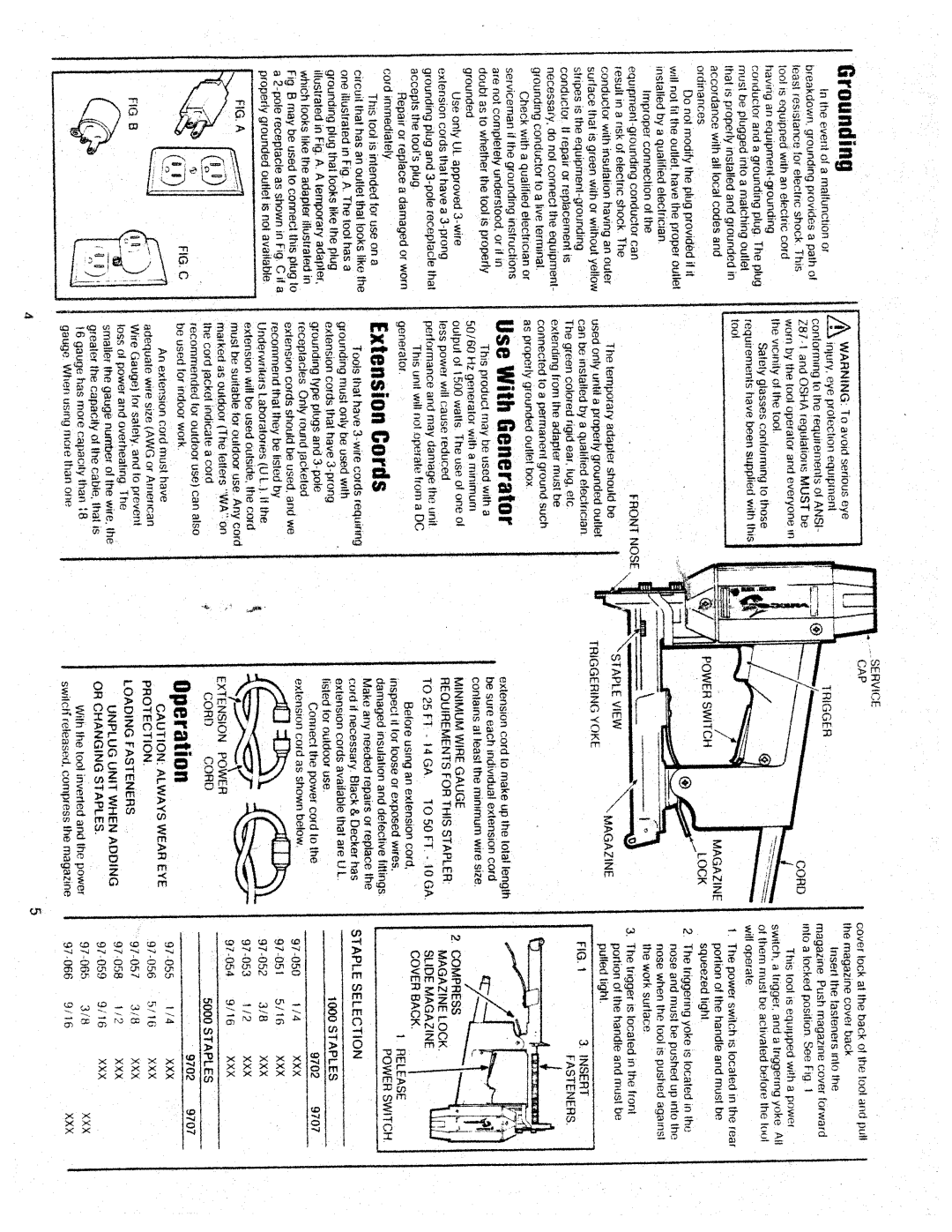 Black & Decker Cobra manual 