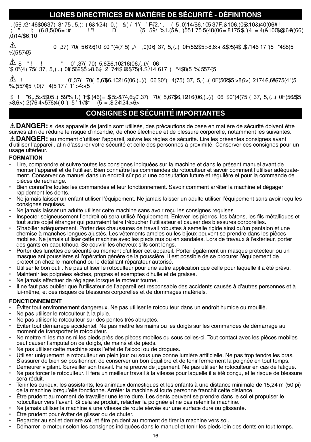 Black & Decker CTL36 Lignes Directrices EN Matièrede Sécurité Définitions, Consignes DE Sécurité Importantes, Formation 