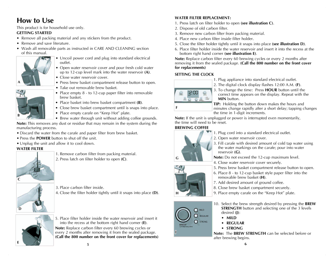 Black & Decker DCM3100B manual How to Use 