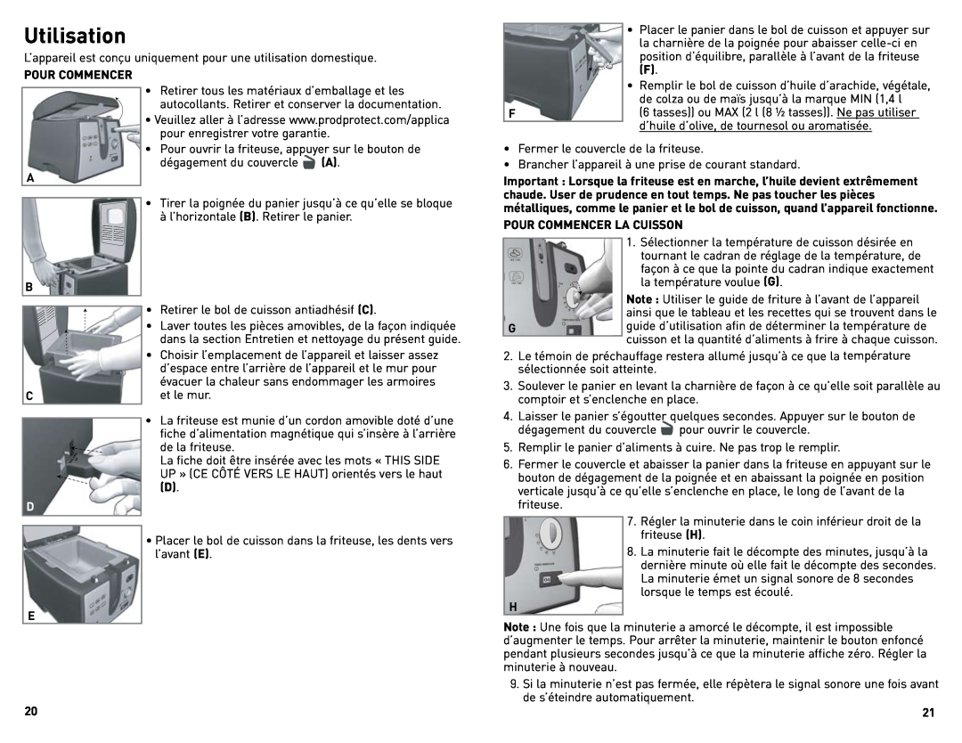 Black & Decker DF450C manual Utilisation 