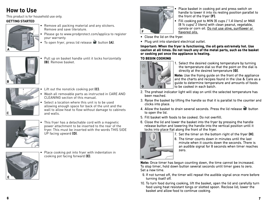 Black & Decker DF450C manual How to Use 