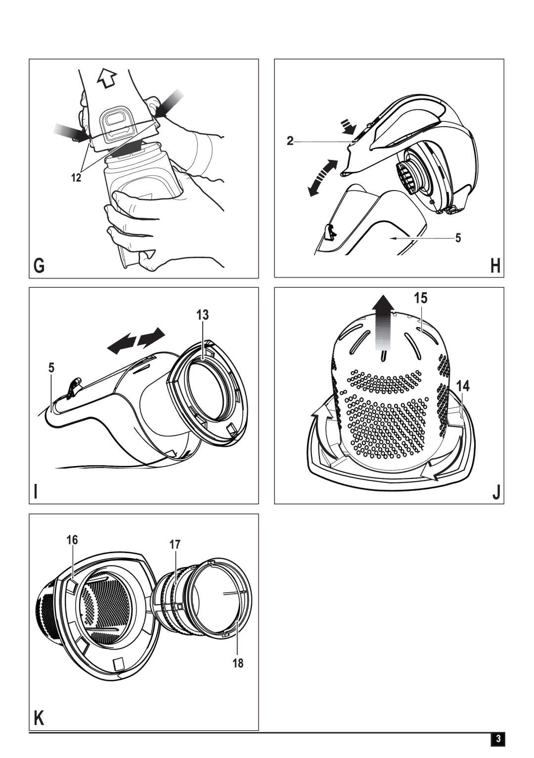 Black & Decker DV1210ECN, DV9610ECN manual 