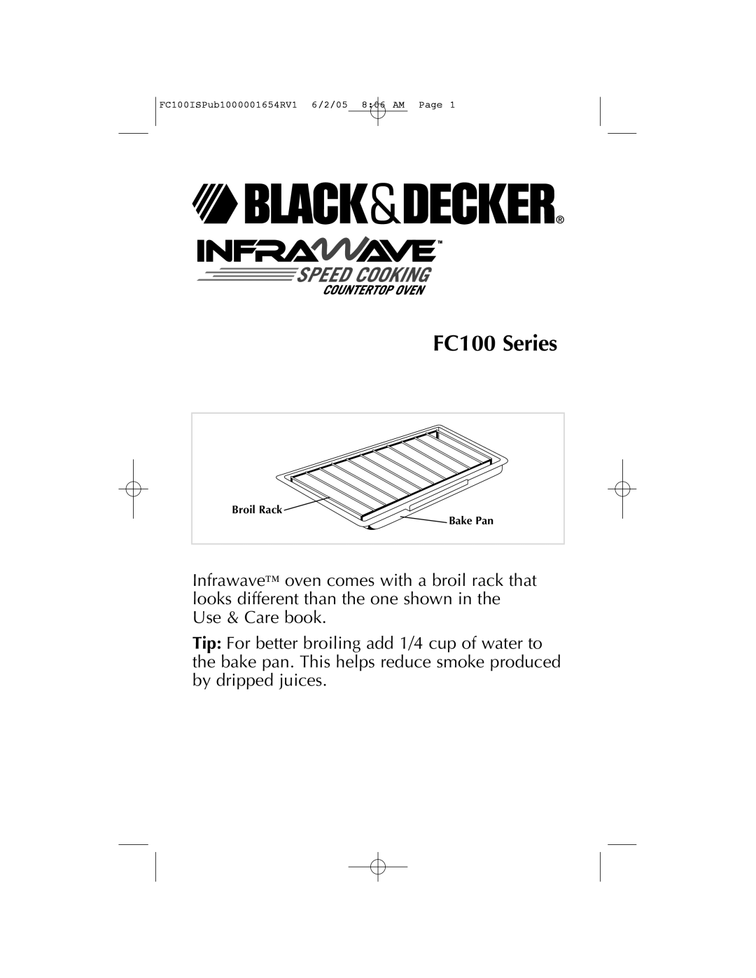 Black & Decker manual FC100 Series 