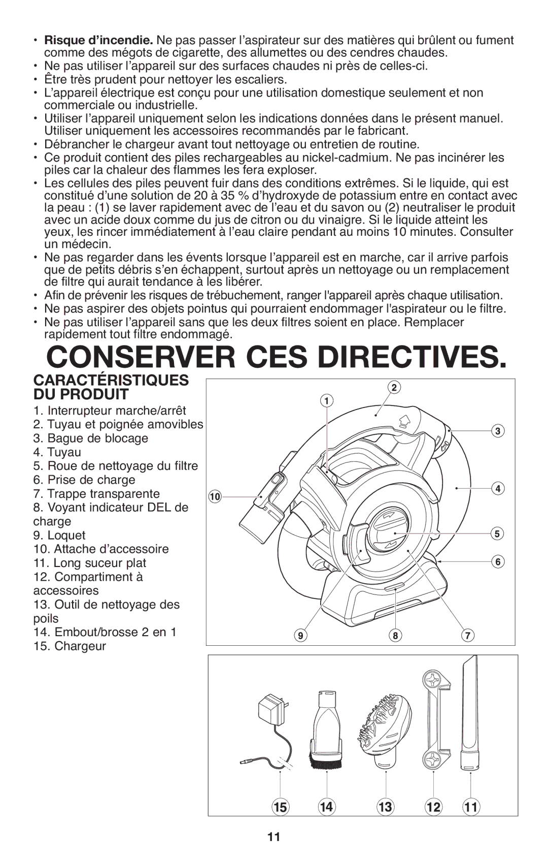 Black & Decker 90564858, FHV1200 Être très prudent pour nettoyer les escaliers, Commerciale ou industrielle, Un médecin 