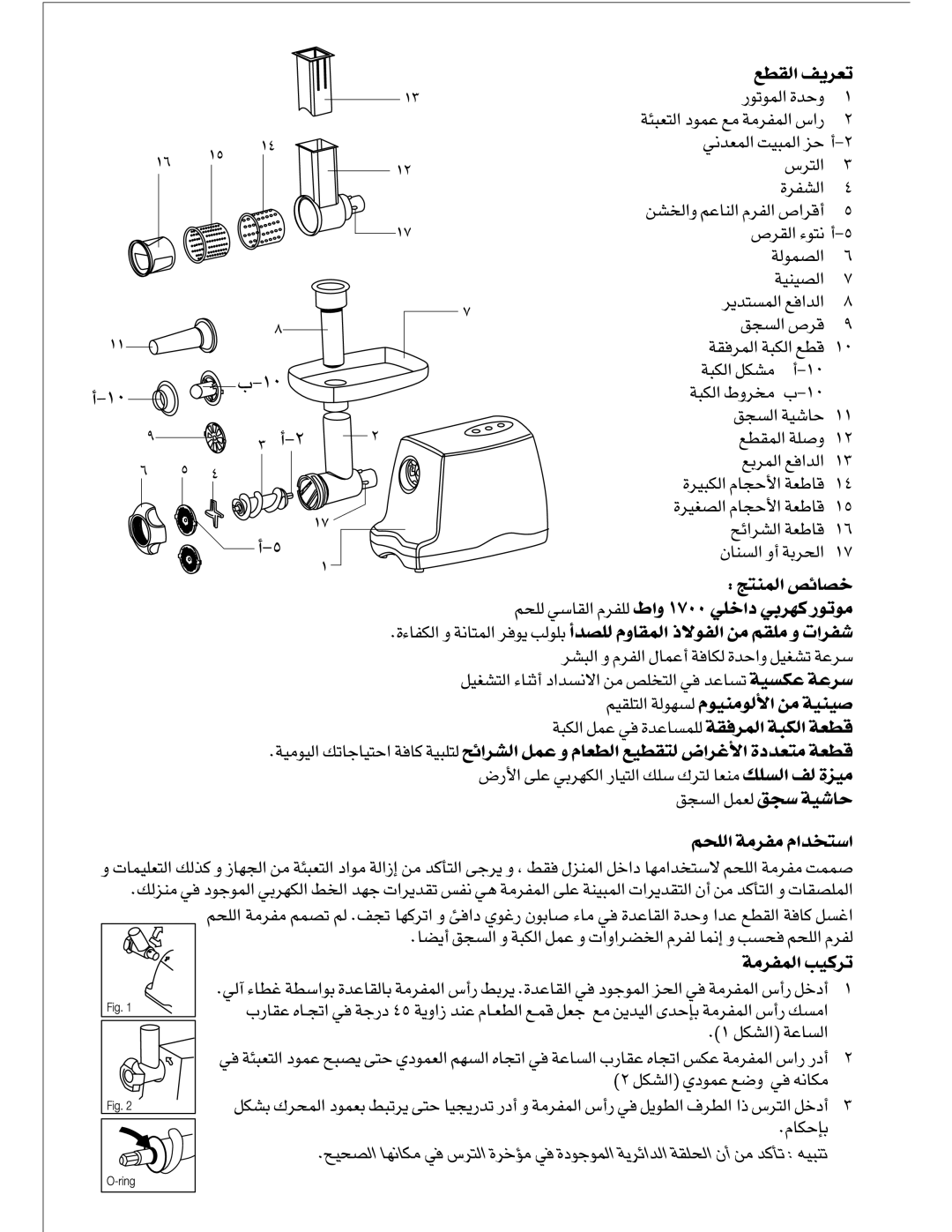 Black & Decker FM1700 manual 