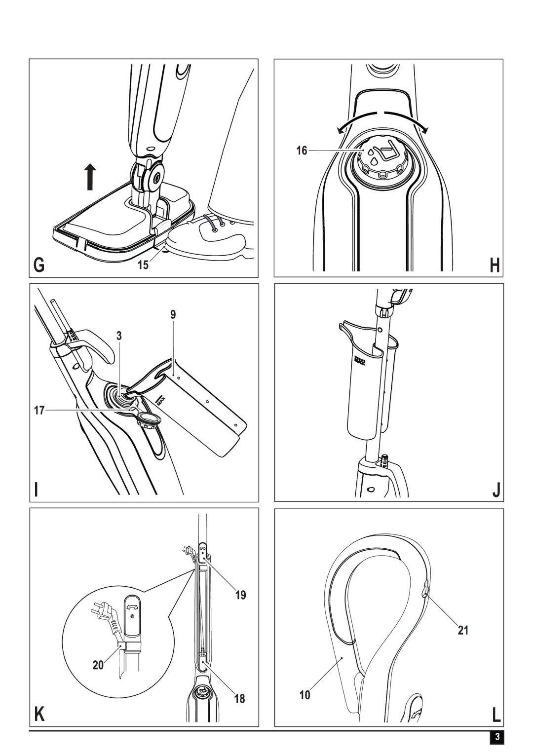 Black & Decker FSM1600D manual 