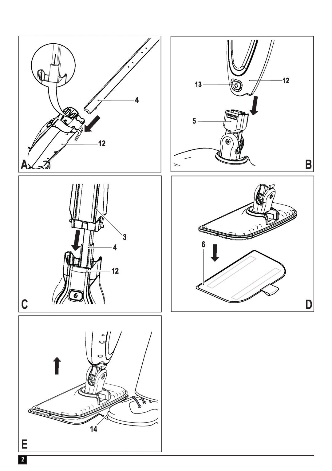 Black & Decker FSM1620, FSM1610 manual 