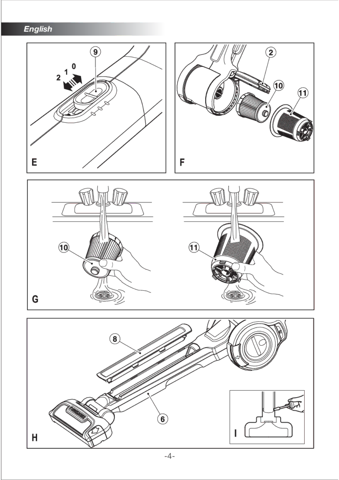 Black & Decker FV1200 manual English 