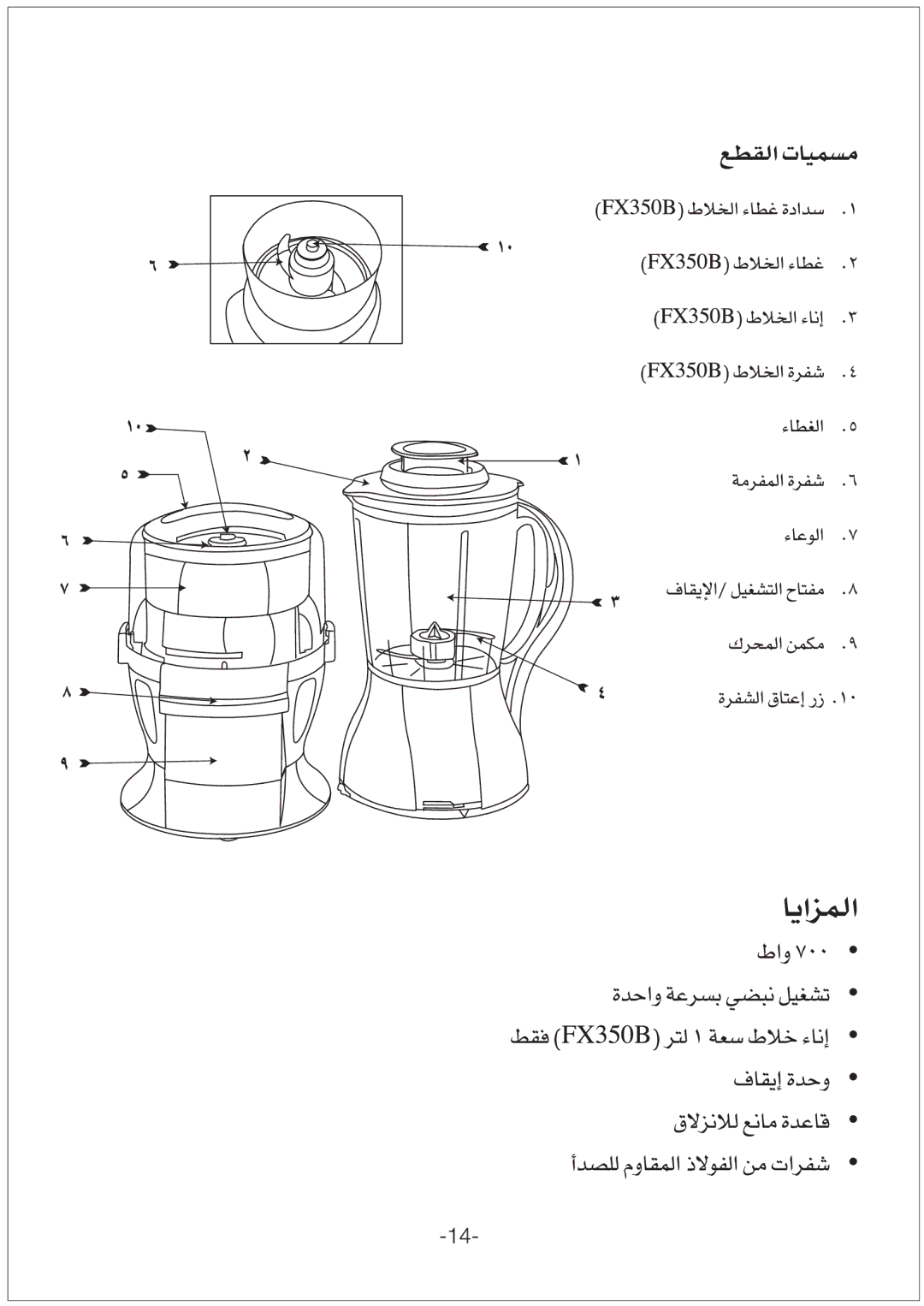 Black & Decker FX350B manual 