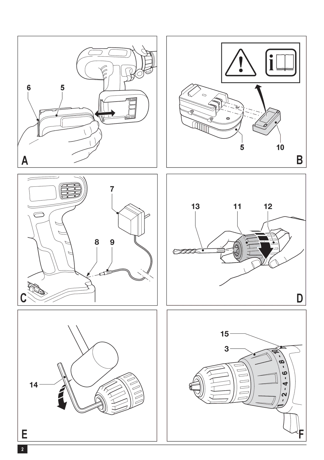 Black & Decker GC1440, GC9600, GC1200, GC1800 instruction manual 