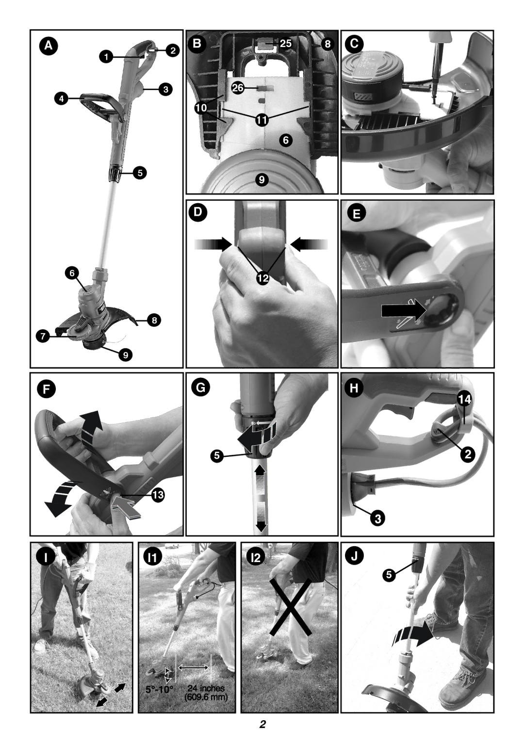 Black & Decker GH900 instruction manual 