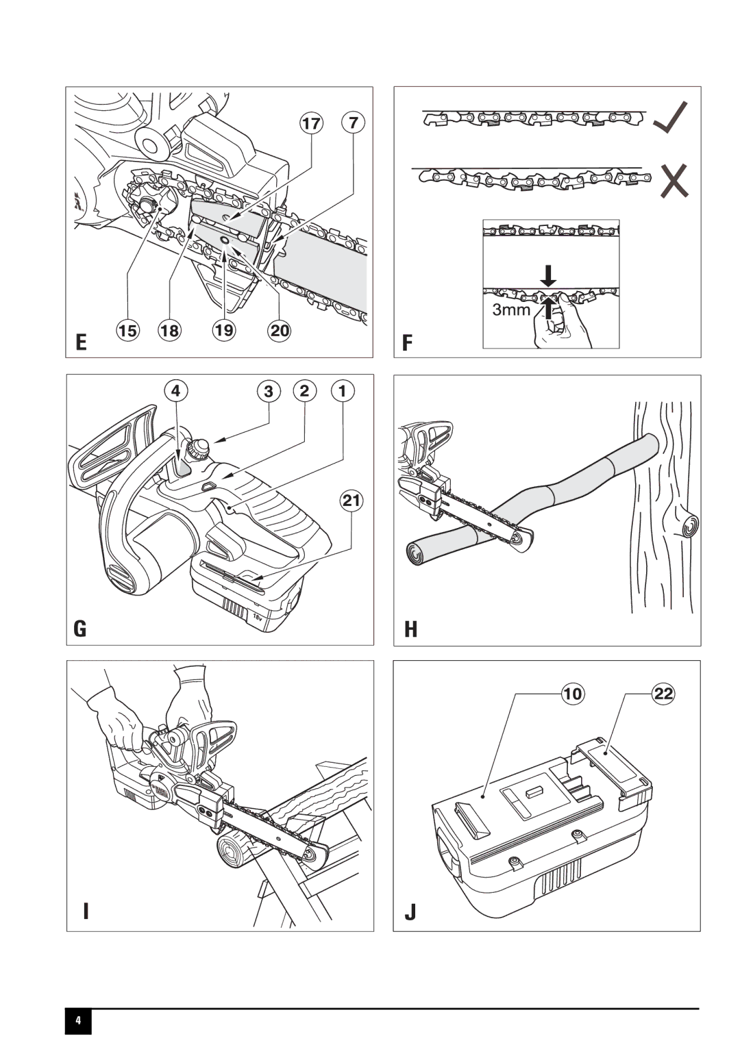 Black & Decker GKC1817L, 90559283 manual 