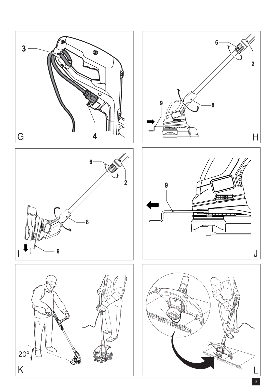 Black & Decker GL5530, GL5028, GL4525 manual 