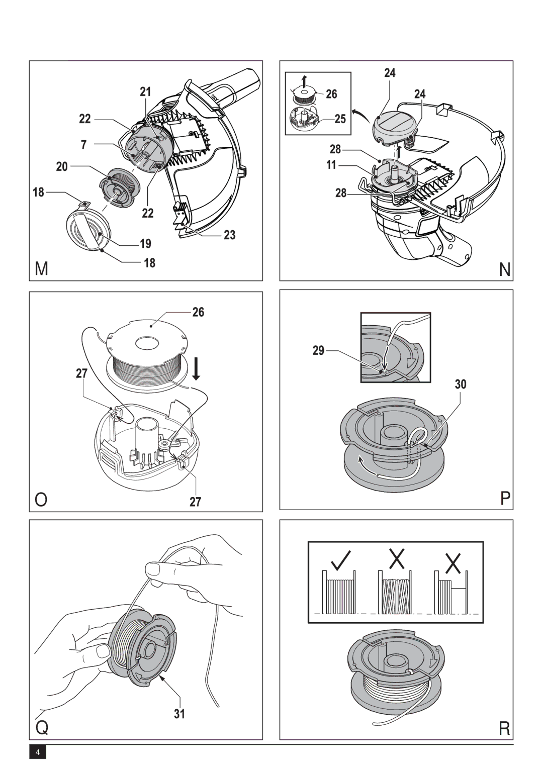 Black & Decker GL5028, GL5530, GL4525 manual 