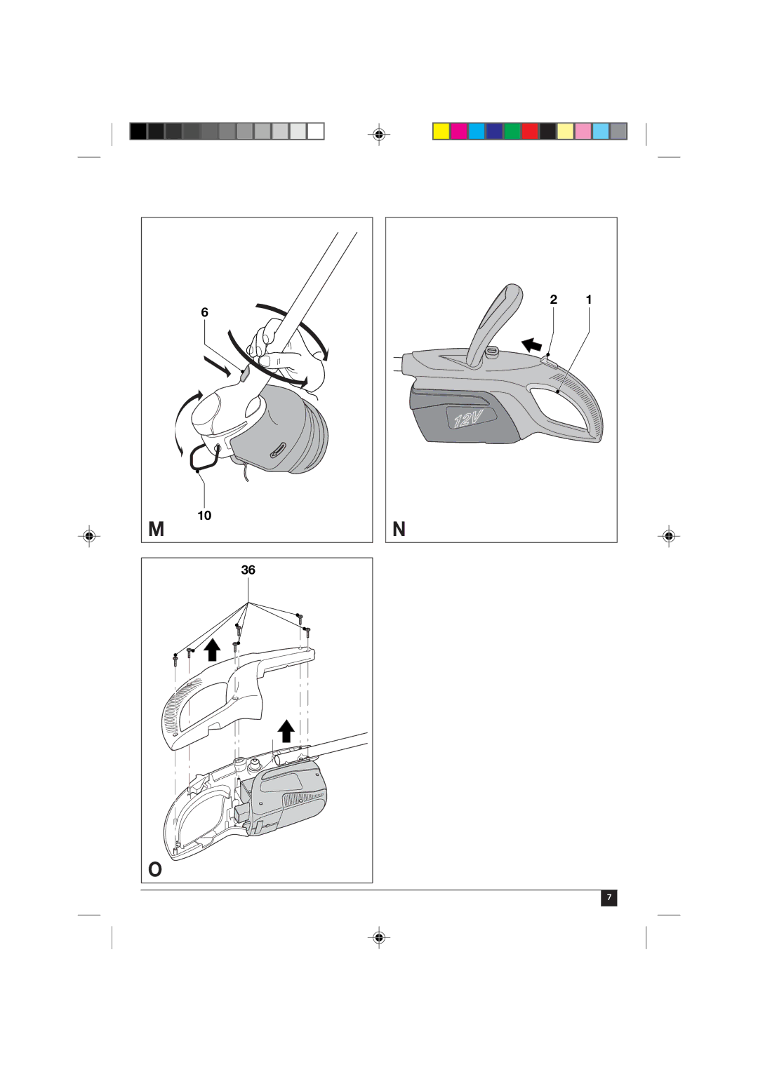 Black & Decker GLC120 manual 