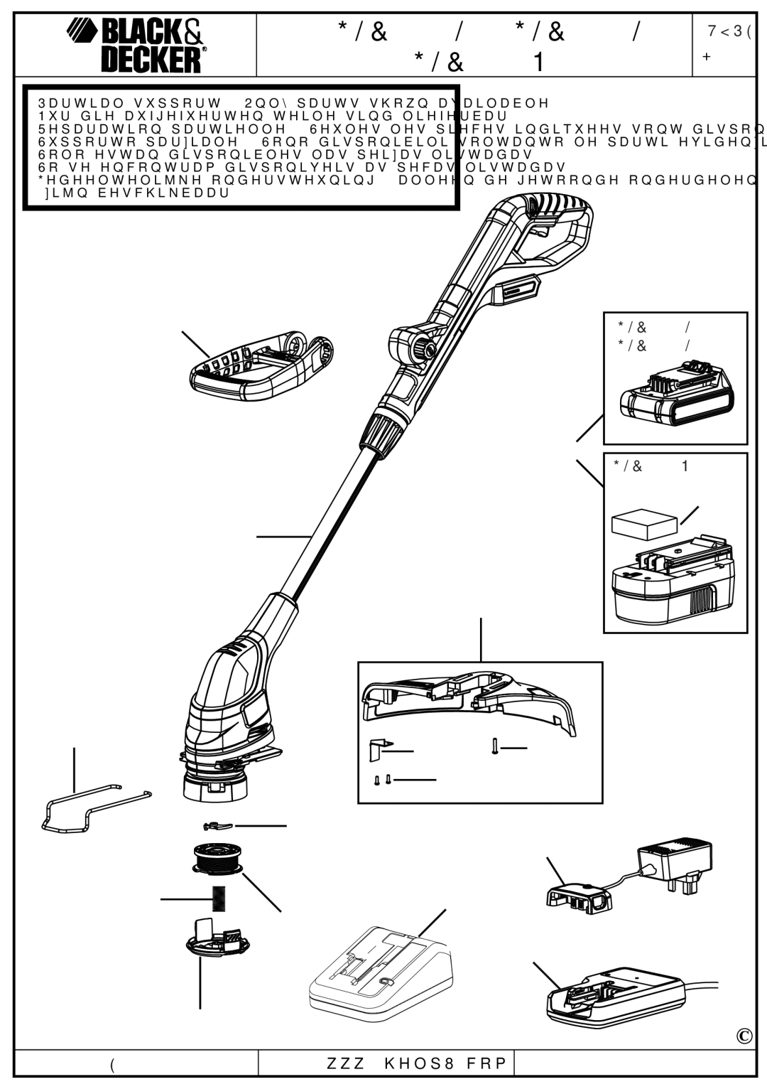 Black & Decker manual GLC1423L GLC1825L GLC1825N 