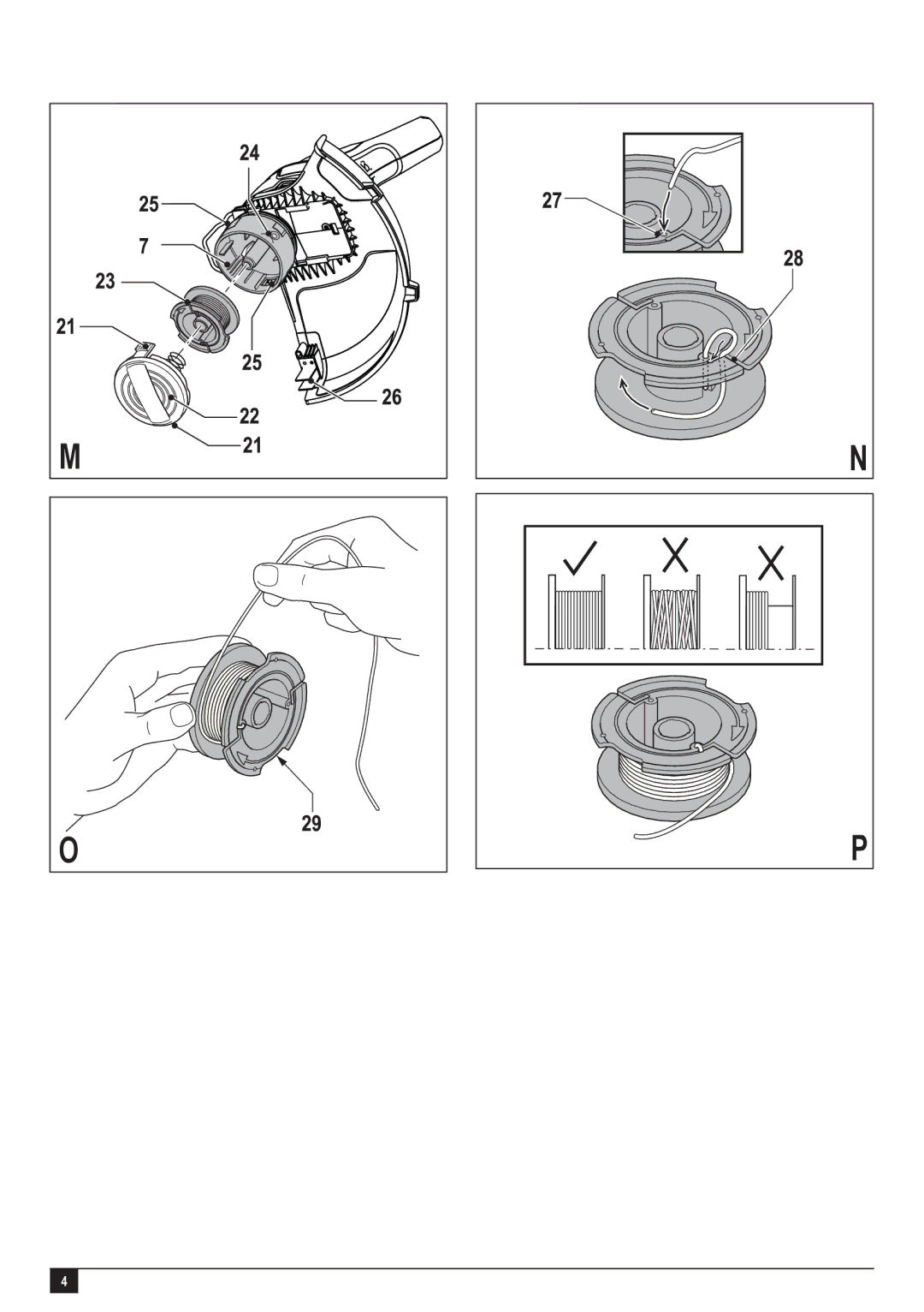 Black & Decker GLC1423L, GLC1825L manual 