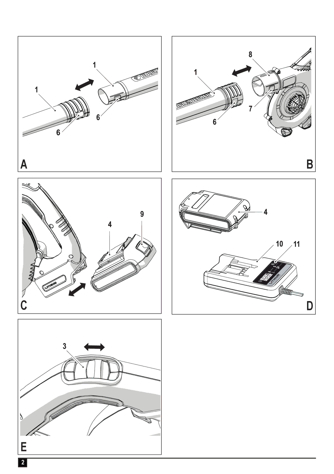 Black & Decker GWC1800L manual 