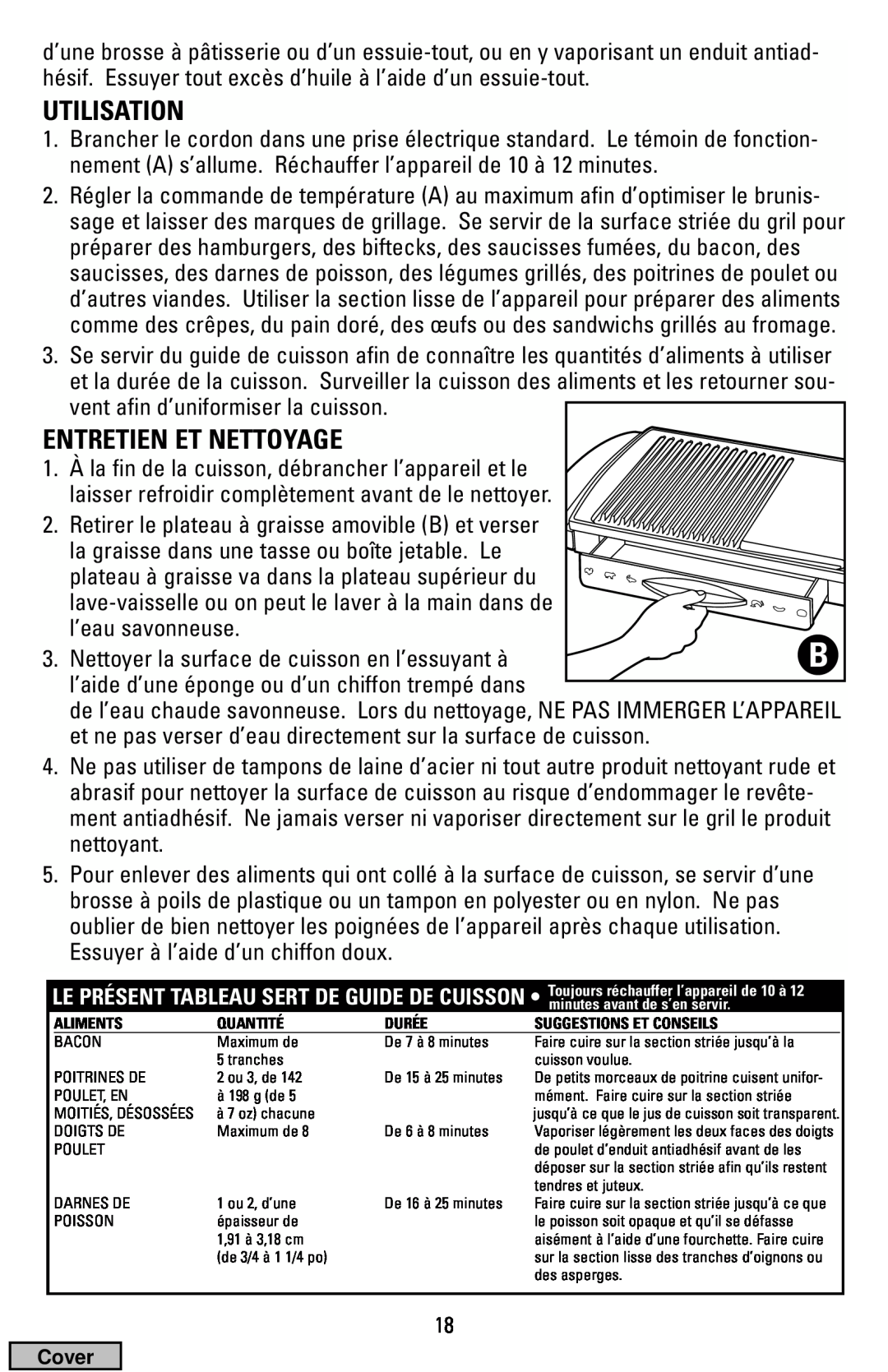 Black & Decker IG100 manual Utilisation, Entretien Et Nettoyage 