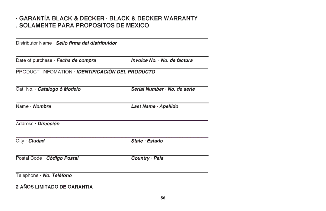 Black & Decker LLP120 instruction manual 