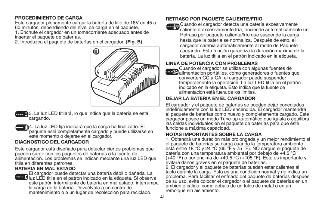 Black & Decker LST1018 instruction manual Remolque sin aislamiento 