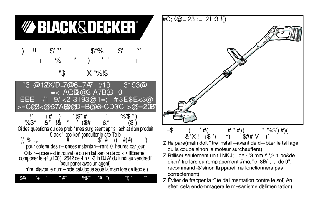 Black & Decker LST136-36V, LST136R instruction manual Avec Pile AU Lithium DE 36 