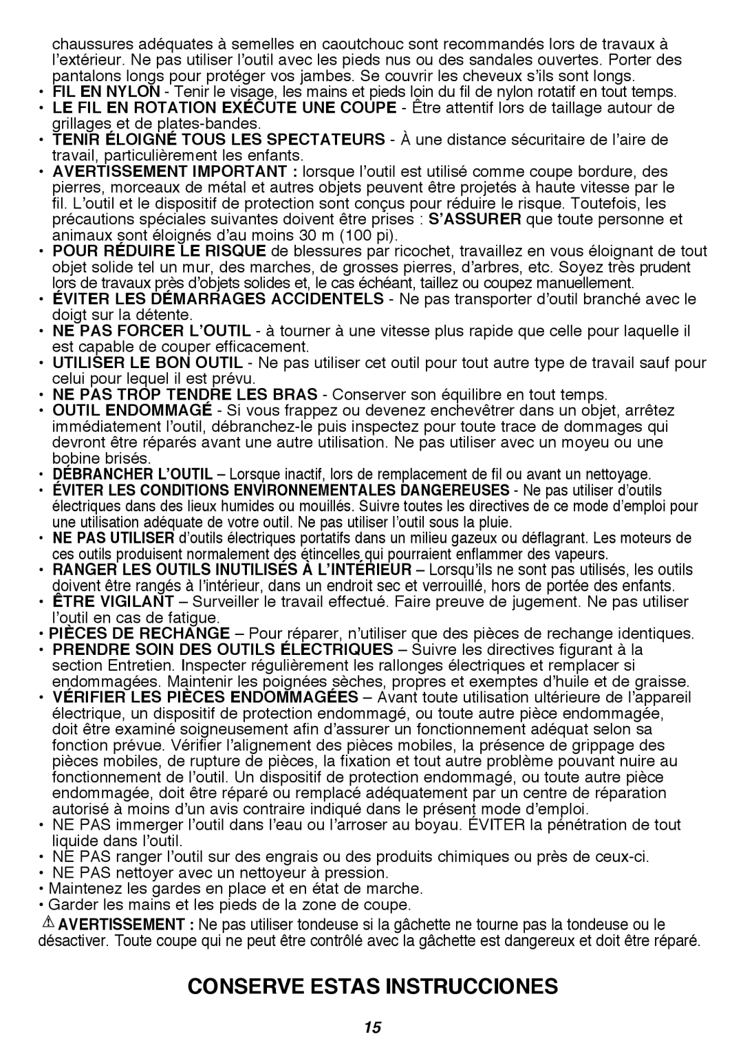 Black & Decker LST420 instruction manual Conserve Estas Instrucciones 